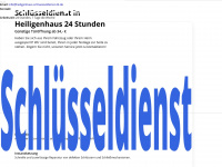 heiligenhaus-schluesseldienst-24.de Webseite Vorschau