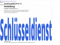 heidelberg-schluesseldienst-24.de Thumbnail