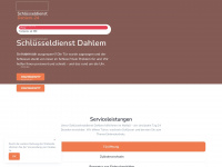 schluesseldienst-dahlem24.de Webseite Vorschau