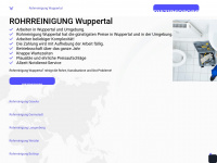 rohrreinigung-wuppertal-pro.de Webseite Vorschau