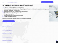 rohrreinigung-wolfenbuettel-pro.de Webseite Vorschau