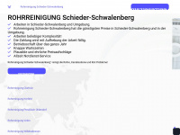 rohrreinigung-schieder-schwalenberg-pro.de Webseite Vorschau