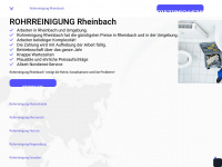 rohrreinigung-rheinbach-pro.de Webseite Vorschau