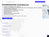 rohrreinigung-oerlinghausen-pro.de Webseite Vorschau