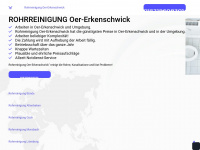 rohrreinigung-oer-erkenschwick-pro.de Webseite Vorschau