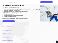 rohrreinigung-kall-pro.de Webseite Vorschau