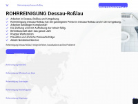 rohrreinigung-dessau-rosslau-pro.de Webseite Vorschau