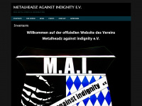 metalheadz-ev.de Webseite Vorschau