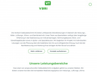 varitech.ch Webseite Vorschau