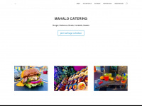 mahalo-catering.de Webseite Vorschau