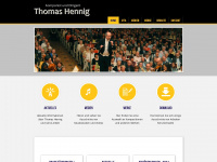 thomas-hennig.com Webseite Vorschau