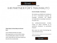 streetport.net Webseite Vorschau