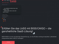 biss-caigo.com Webseite Vorschau