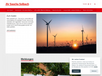 saschasolbach.de Webseite Vorschau