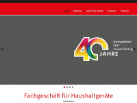 baumann-elektrogeraete.ch Webseite Vorschau