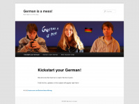 german-is-a-mess.de Webseite Vorschau