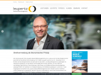 leupertz.com Webseite Vorschau