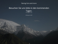 racing-cars.de Webseite Vorschau