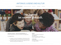 antonius-jugend-kultur.com Webseite Vorschau