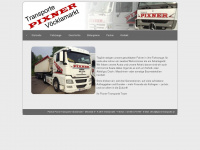 pixner-transporte.at Webseite Vorschau
