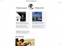 tellerrand-reporter.de Webseite Vorschau