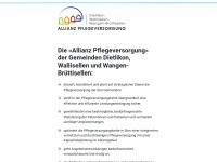 allianzpflegeversorgung.ch Webseite Vorschau
