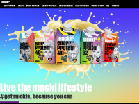 mucki-protein.com Webseite Vorschau