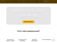 wfdesign.cz Webseite Vorschau