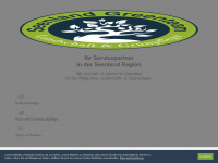 seenland-greenteam.de Webseite Vorschau