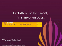 talentra.at Webseite Vorschau