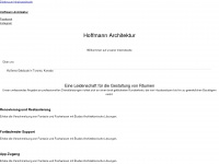 hoffmann-architektur.com Webseite Vorschau