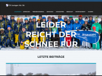 jesingen-ski.de Webseite Vorschau