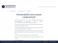goldenstein-kirchenstühle.de Webseite Vorschau