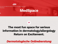 med-space.ch Webseite Vorschau