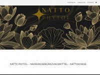 natto-phytol.de Webseite Vorschau
