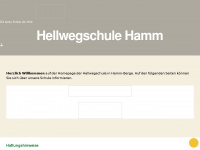hellwegschule-hamm.de Webseite Vorschau