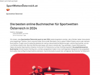 sportwettenosterreich.at Webseite Vorschau