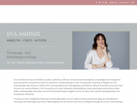 eva-ashinze.ch Webseite Vorschau