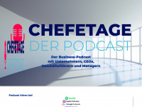 chefetage-podcast.de Webseite Vorschau