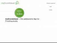 mygrundsteuer.app Webseite Vorschau