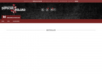 depeche-reload-shop.de Webseite Vorschau