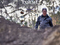 exhuma.de Webseite Vorschau