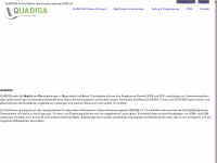 quadiga.de Webseite Vorschau