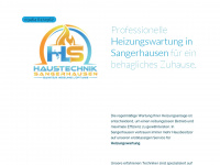 heizungswartung-sangerhausen.de Webseite Vorschau