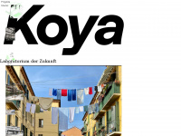 koyaa.ch Webseite Vorschau