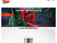 juliberg.com Webseite Vorschau
