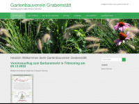gartenbauverein-grabenstätt.de Webseite Vorschau