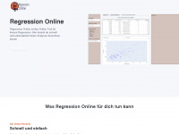 regression-online.de Webseite Vorschau