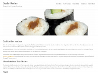 sushi-rollen.de Webseite Vorschau