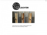 amleuchten.ch Webseite Vorschau